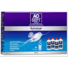 AOSept Plus mit HydraGlyde Systempack 4x360 ml